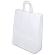 Elco Sacs en papier, blanc, 32 x 41 x 13 cm, 50 pièces