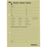 novooo Telefonblock, A5, liniert