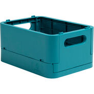Exacompta Aufbewahrungsbox Smart Case Mini, Skandi, A6+, klappbar, pazifikblau