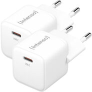 Intenso USB Ladegerät W30C GaN, 2 Stück