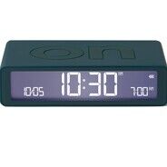 Lexon Digitalwecker Flip Classic, blau