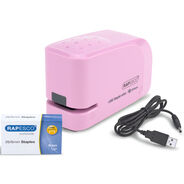 Rapesco Elektrohefter 626EL, rosa
