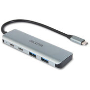 Dicota USB-C Hub - 2x USB-C, 2x USB-A