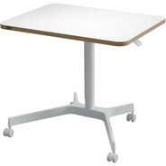 Leitz höhenverstellbarer Schreibtisch Ergo, 80 x 60 cm, weiss