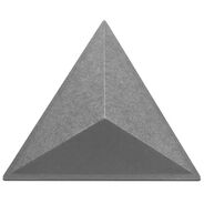 Suono Akustik-Wandpaneel suonoTILES 3D Cone, 48 x 42 cm, grau, 6 Stück