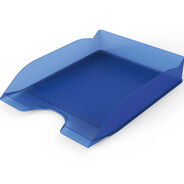 Durable Briefablage Basic, C4, blau transparent