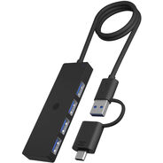 Icy Box USB-C Hub - 4x USB-A 3.2, 0.62 m