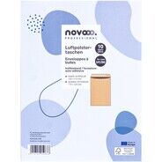 novooo Luftpolstertaschen Professional, 170 x 225 mm, braun, 10 Stück