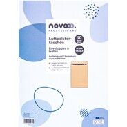 novooo Luftpolstertaschen Professional, 250 x 350 mm, braun, 10 Stück