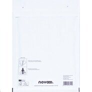 novooo Luftpolstertaschen, 200 x 275 mm, weiss, 100 Stück