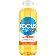 Focus Water Vitaminwasser Immunity Orange & Dragonfruit, 50 cl, 12 Stück