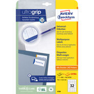 Avery Zweckform Etiketten, 4789, A4, 30 Blatt
