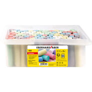 Eberhard Faber Strassenmalkreide, 100 Stück, assortiert