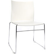 Topstar W-CHAIR Besucherstuhl, weiss