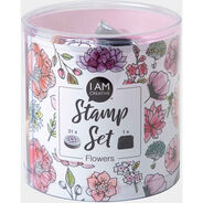 I AM CREATIVE Stempel-Set, Flowers