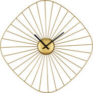 Eglo Wanduhr Matsumoto, Ø 50 cm, gold