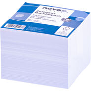 novooo Ersatzzettel für Zettelbox Basic, 9 x 9 cm, weiss