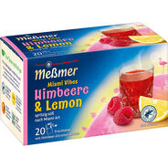 Messmer Tee Miami Vibes  Himbeere Lemon, 2.5 g, 20 Stück