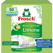 Frosch Spülmaschinen-Tabs Limone, 30 Tabs