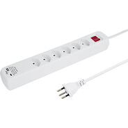 Steffen Steckdosenleiste Power Easy 6x T13, 1x USB-A, 1x USB-C, 1.5 m