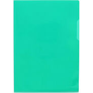 novooo Sichtmappen Professional, 100 Stück, A4, 120 µm, genarbt, grün