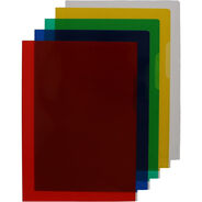 novooo Sichtmappen Professional, 100 Stück, A4, 140 µm, glatt, assortiert