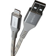 Boompods Kabel USB-A - Lightning, Tide-Line, titanium, 1.5 m