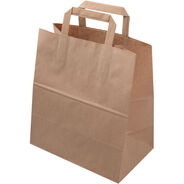 Elco Papiertragetaschen, braun, 26 x 29 x 16, 50 Stück