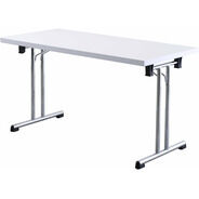 Klapptisch Ampyr, 138 x 69 cm, weiss