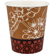 EJS Kaffeebecher, 180 ml, braun, 50 Stück