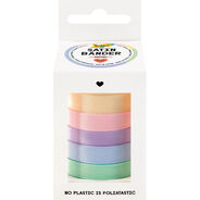 Folia Geschenkbänder Satin Pastell, 10 mm x 4 m, assortiert