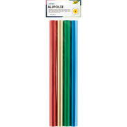 Folia foglio di alluminio, biadesivo, 30 x 50 cm, assortiti, 4 pezzi