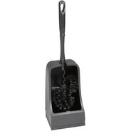 Ebnat WC-Garnitur mit Randreiniger Flex, schwarz