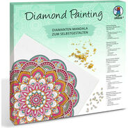 Ursus Diamond Painting Mandala Set 11, magenta/mint/orange