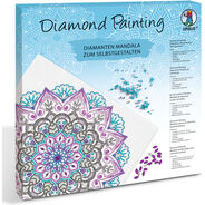 Ursus Diamond Painting Mandala Set 12, türkis/lila/anthrazit