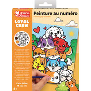 Graine Créative Malset Malen nach Zahlen "Hunde"