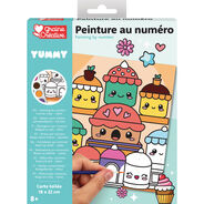 Graine Créative Malset Malen nach Zahlen "Kawaii Kuchen"