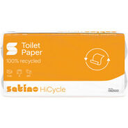 Satino Toilettenpapier HiCycle, 3-lagig, 8 Rollen