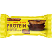Nutry Nuts Riegel Milk Chocolate Peanut, 42 g, 12 Stück