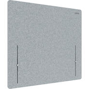Leitz Trennwand Ergo, 80 x 70 - 100 cm, höhenverstellbar, grau