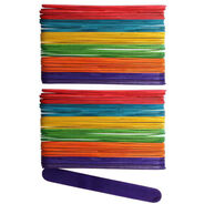 Glorex Bastelhölzer, 15 x 1.8 cm, 100 Stück, assortiert