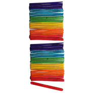Glorex Bastelhölzer, 11.4 x 1 cm, 100 Stück, assortiert