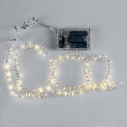 Glorex LED-Lichterkette, 6 m, transparent