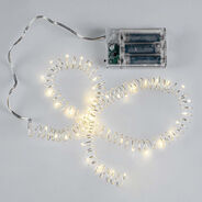 Glorex LED-Lichterkette, 4 m, transparente