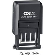 Colop S 120 Datumstempel, französisch, schwarz
