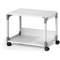 DURABLE Desserte de bureau 74/59 ouvert, 6 étagères, hêtre