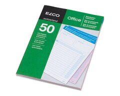 Elco Bolle di consegna/Bollettino d'ordine, A5, 60 g/m², Rigatura speciale, incollato