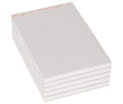 Elco Notizblock, A6, 70 g/m², kariert 4 mm, 105 x 148 mm