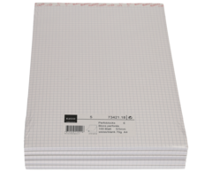 Elco Notizblock, A4, 70 g/m², kariert 5 mm, 210 x 297 mm