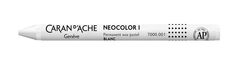 Caran d'Ache Wachsmalkreide Neocolor I, weiss, 10 Stück